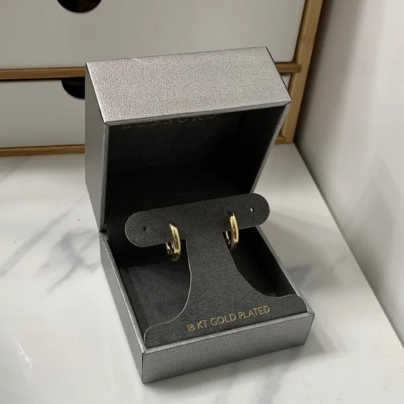 lussoro gold plated huggies - Picture 2 of 6